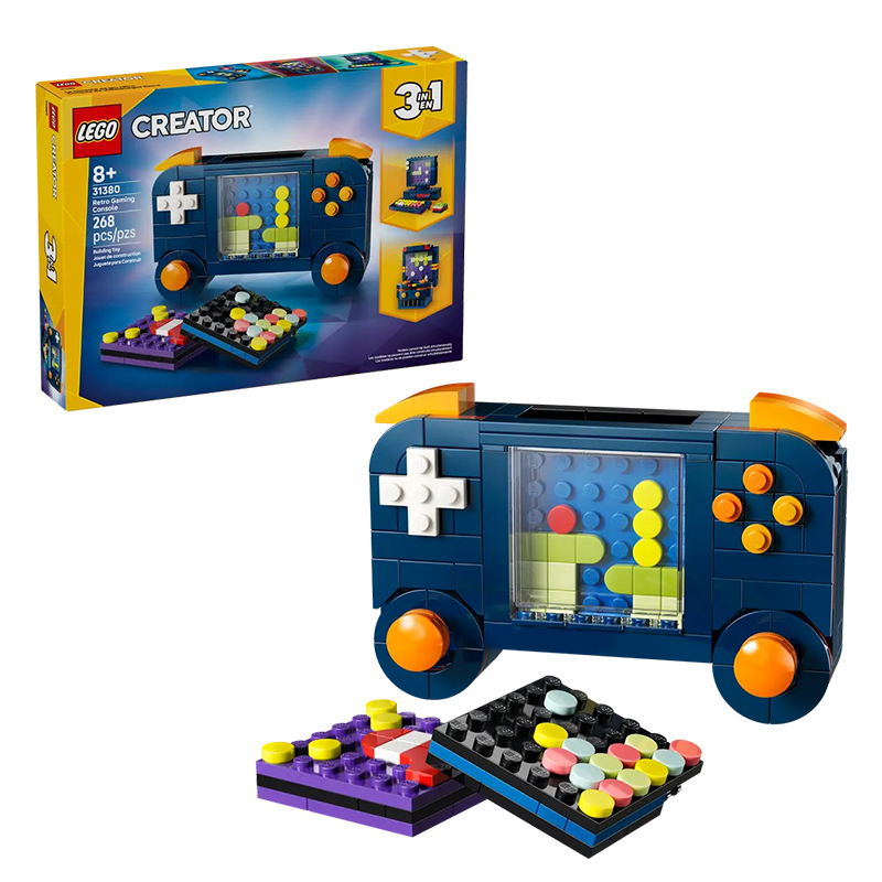 Retro Gaming Gif - LEGO Creator 3 em 1 Blocos