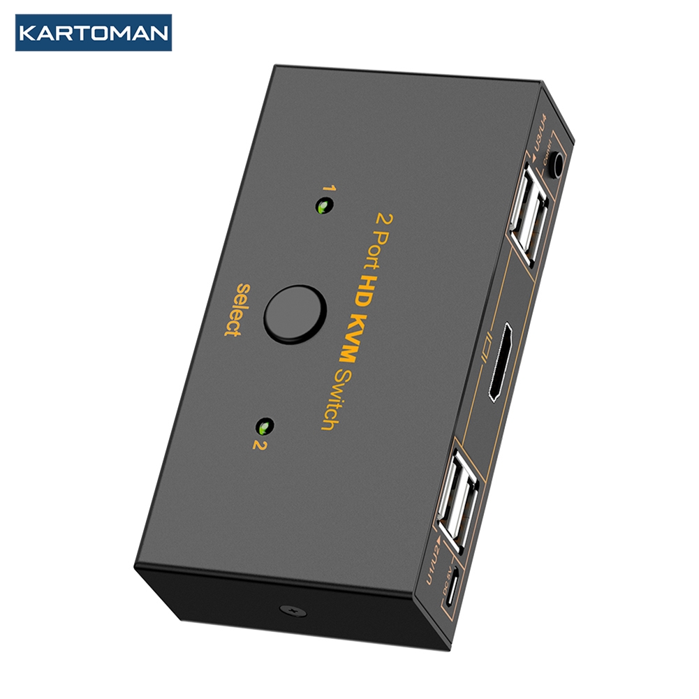Controller Adapter Usb - Switch KVM USB 2.0 compatível com