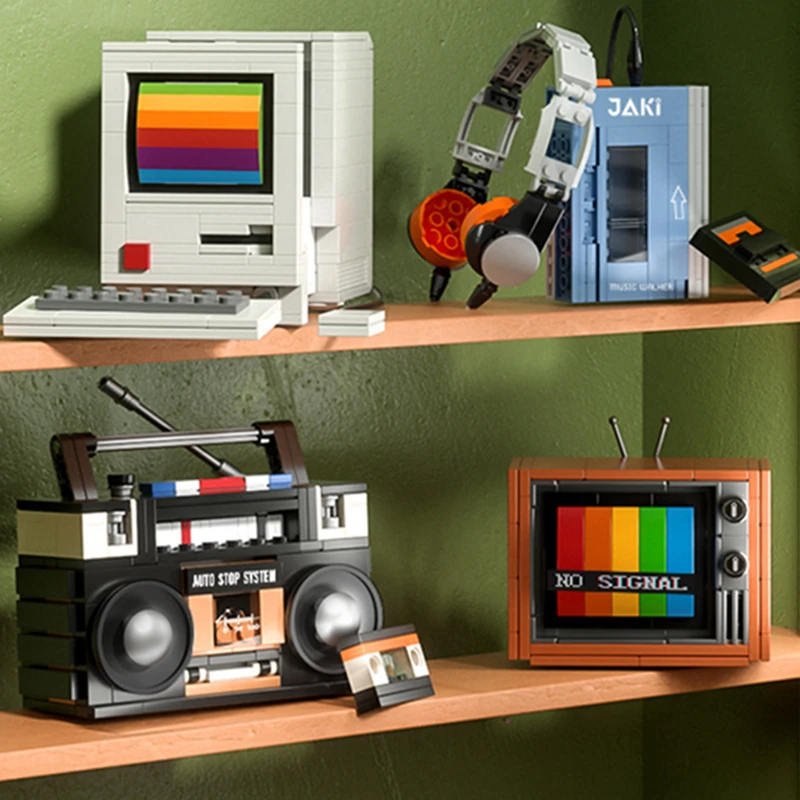 Retro Gaming Lego - Ideias Criativas DIY MOC: Blocos de