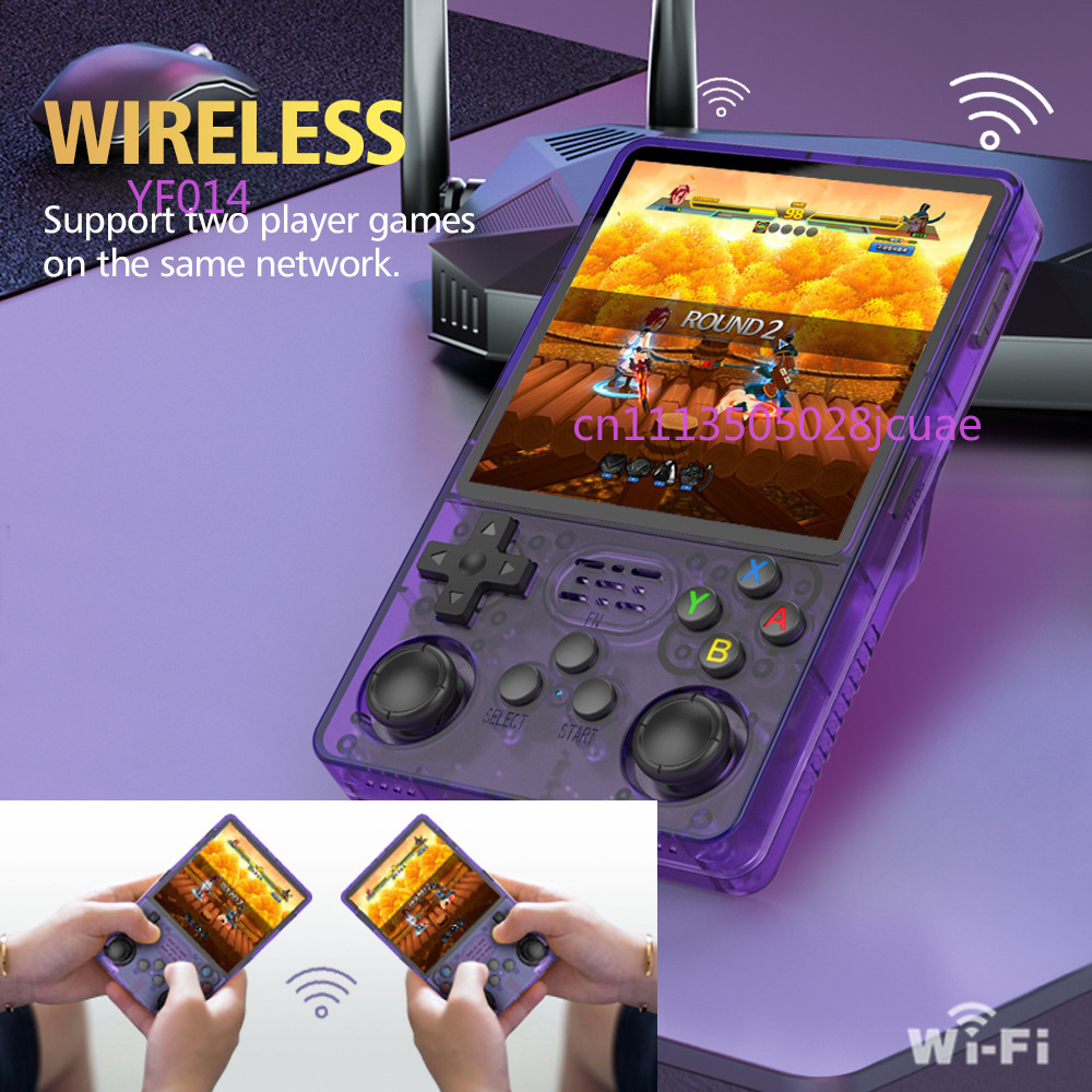 Retro Gaming Portable - Console de Jogos Portátil de Código
