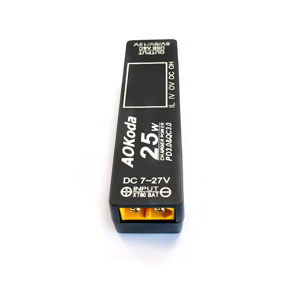 Controller Adapter Usb - Carregador Rápido AOKoda XT60 para Bateria
