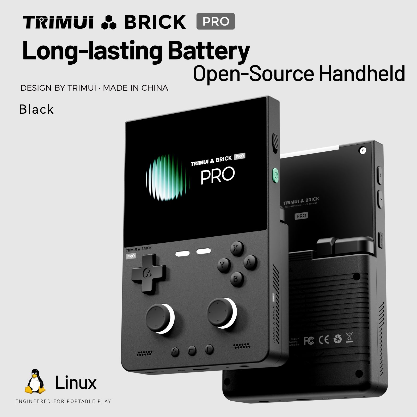 Retro Gaming Phone - Console de Jogos Portátil Retrô TRIMUI