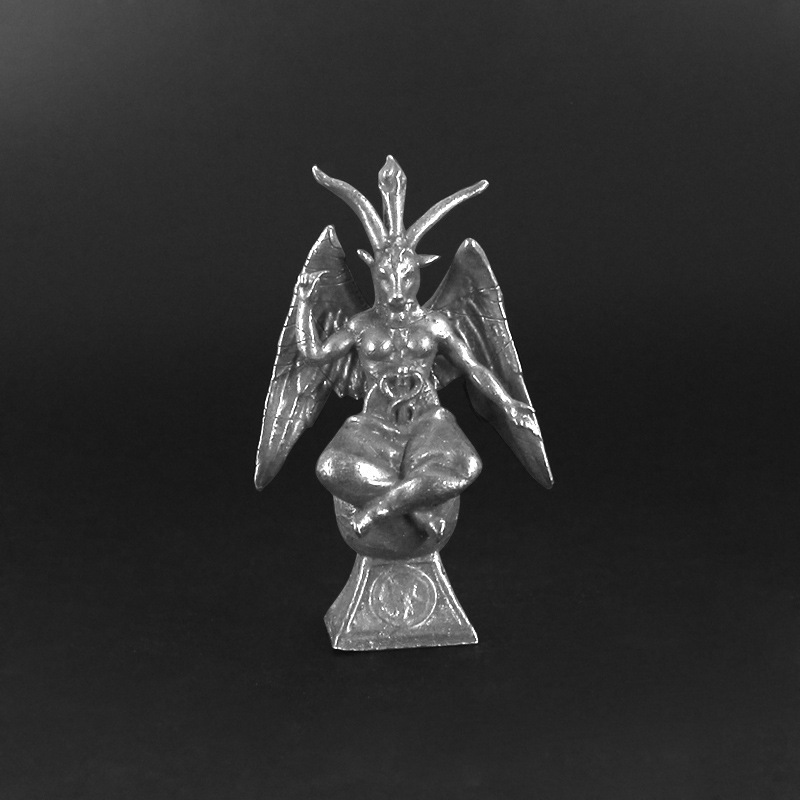 Retro Gaming Gif - Estátua de cabra retrô, mini estatueta