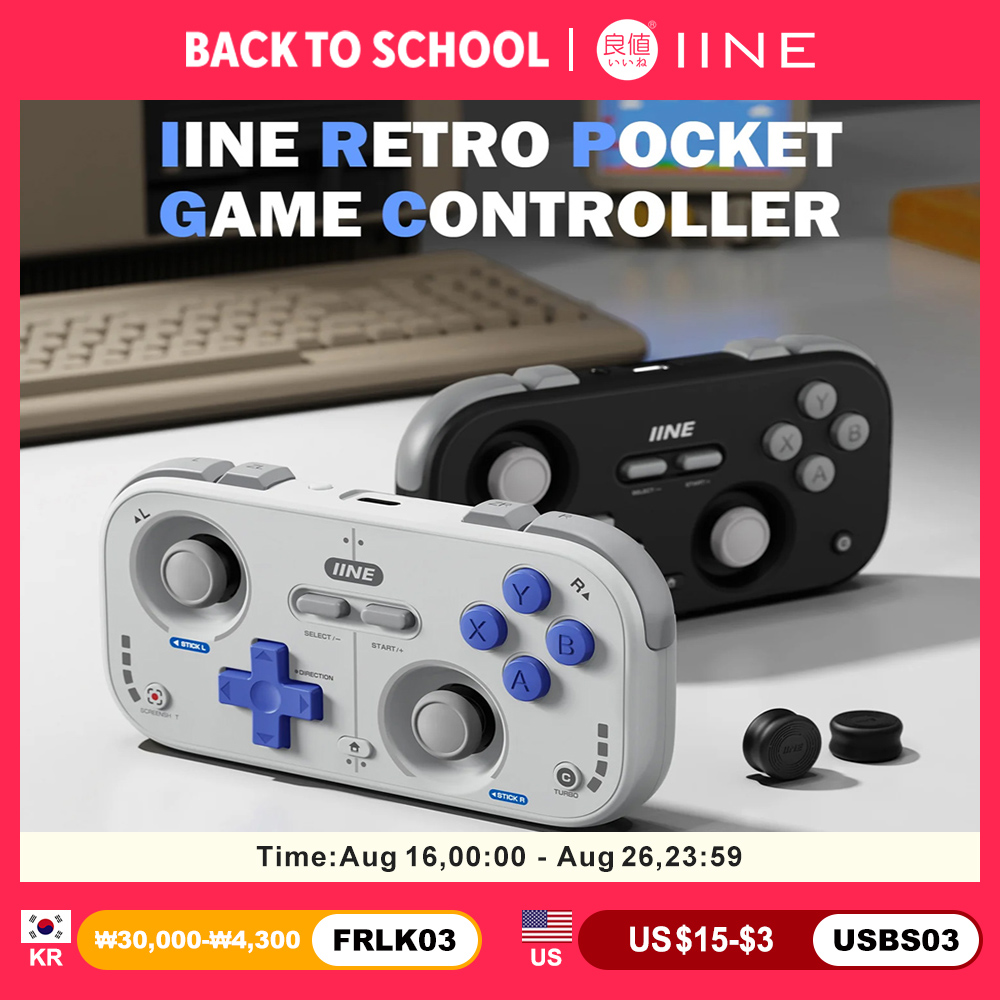 Retro Gaming Phone - Controle Mini Retro IINE para Nintendo