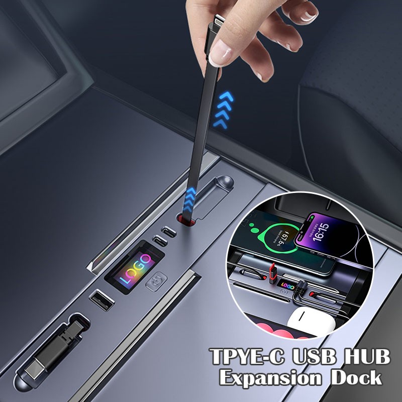 Hub USB-C Retrátil de Carregam - Controller Adapter Usb avaliação e preço