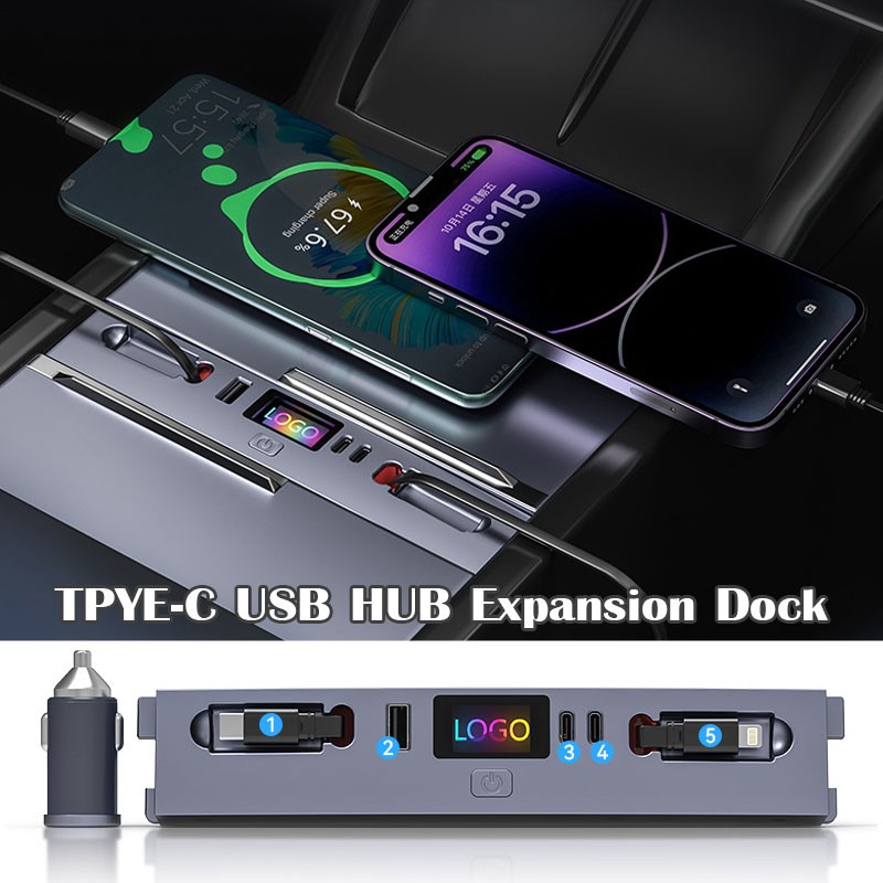 Hub USB-C Retrátil de Carregam - Controller Adapter Usb avaliação e preço
