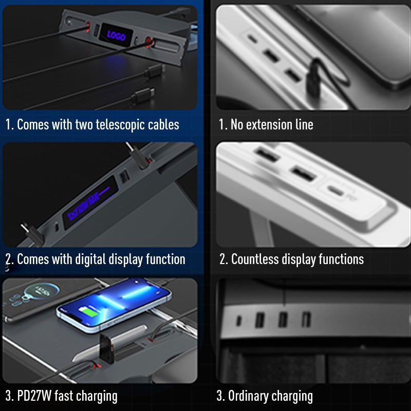 Hub USB-C Retrátil de Carregam - Controller Adapter Usb avaliação e preço