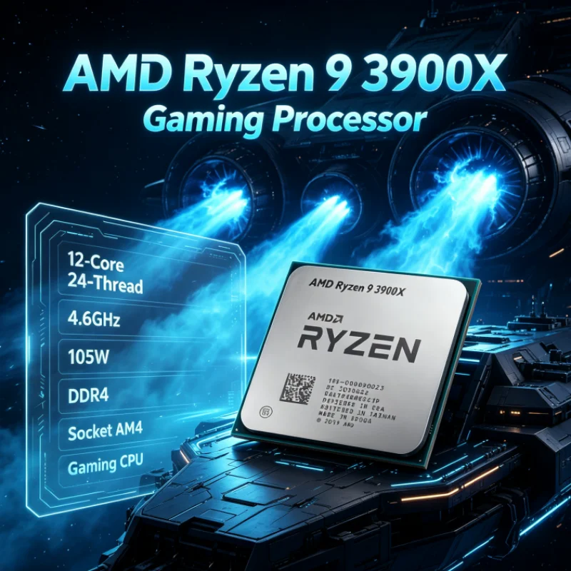 Processador AMD Ryzen 9 3900X  - Amd Cpu Ryzen 9 avaliação e preço