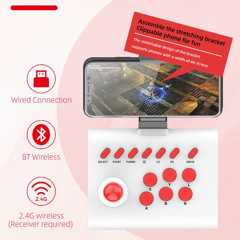 Arcade gamepad controlador blu - Retro Gaming Phone avaliação e preço