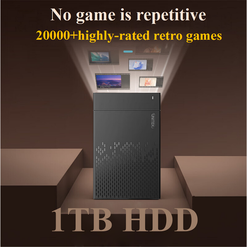 HDD Retro Gaming de 1TB com Ma - Retro Gaming Gif avaliação e preço