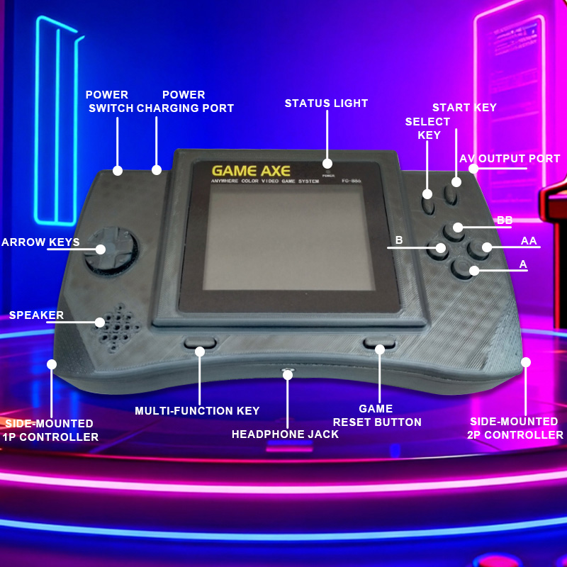 Console de Arcade Portátil PFT - Retro Gaming Portable avaliação e preço