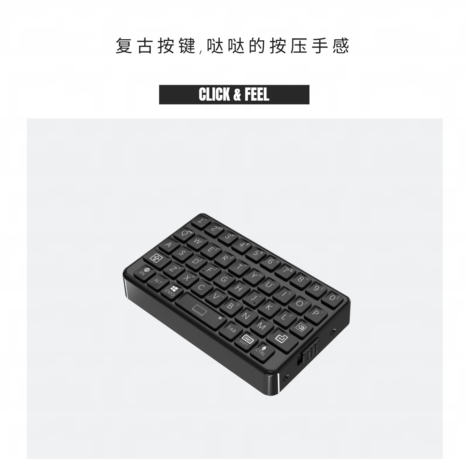 Teclado Mini Retro EXknight co - Retro Gaming Phone avaliação e preço