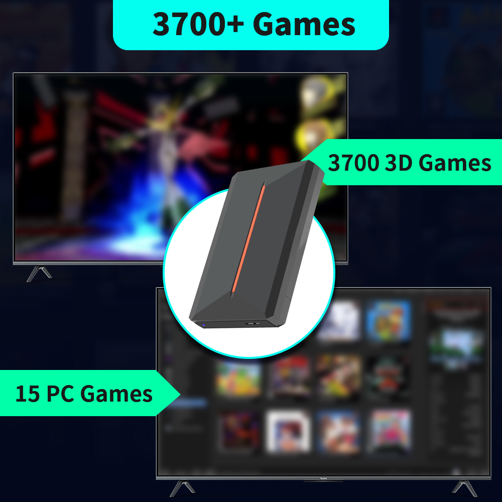 Launchbox OS 500GB Portátil Ga - Retro Gaming Portable avaliação e preço
