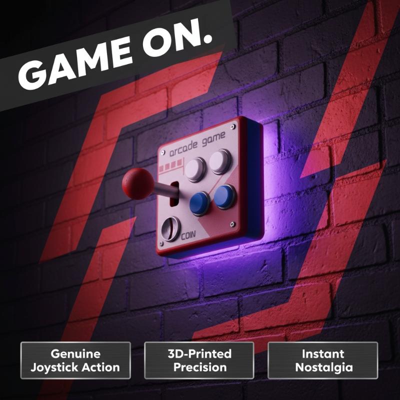Placa de Botão de Jogo Retro,  - Retro Gaming Gif avaliação e preço