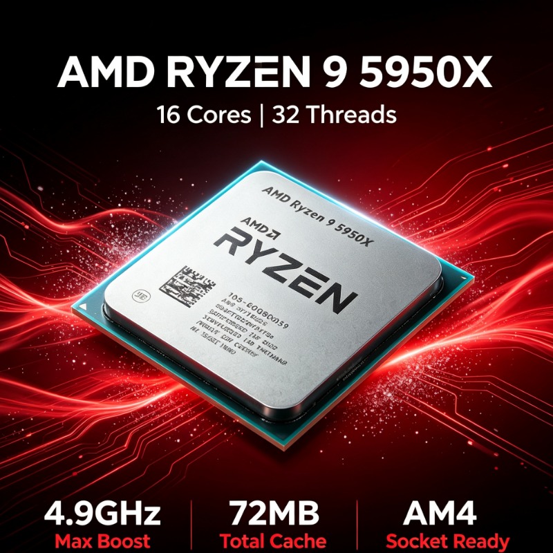 Processador AM4 AMD Ryzen 9 59 - Amd Cpu Ryzen 9 avaliação e preço
