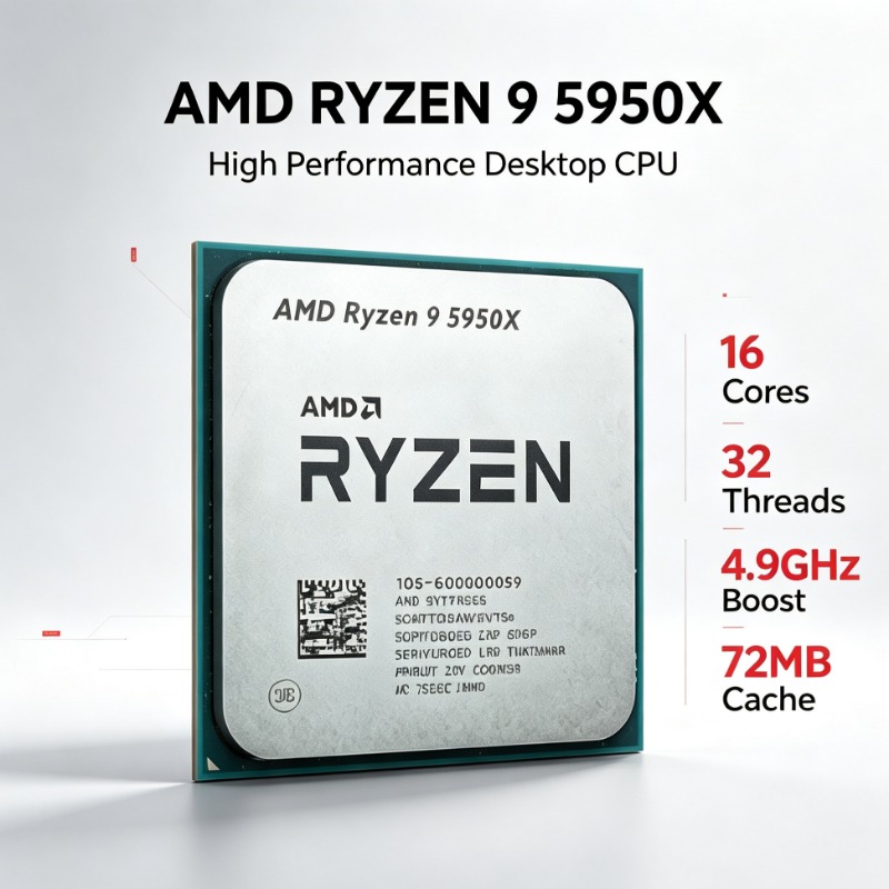Processador AM4 AMD Ryzen 9 59 - Amd Cpu Ryzen 9 avaliação e preço