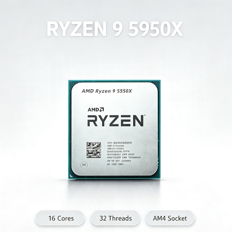 Processador AM4 AMD Ryzen 9 59 - Amd Cpu Ryzen 9 avaliação e preço