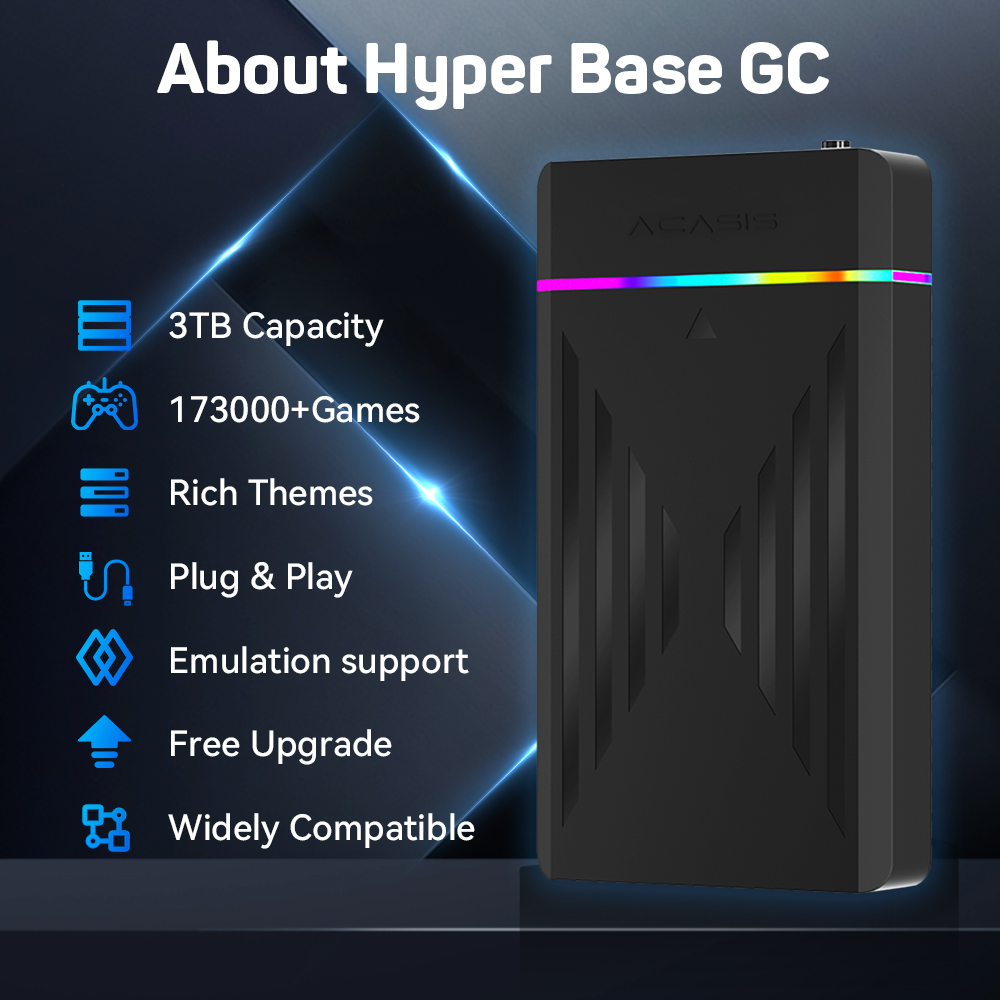 3TB portátil Gaming HDD Launch - Retro Gaming Portable avaliação e preço