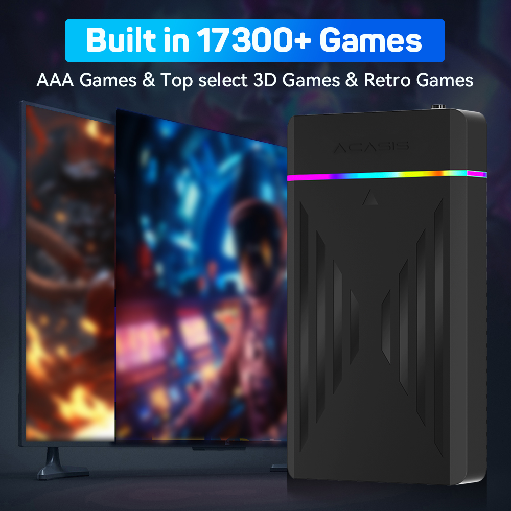 3TB portátil Gaming HDD Launch - Retro Gaming Portable avaliação e preço